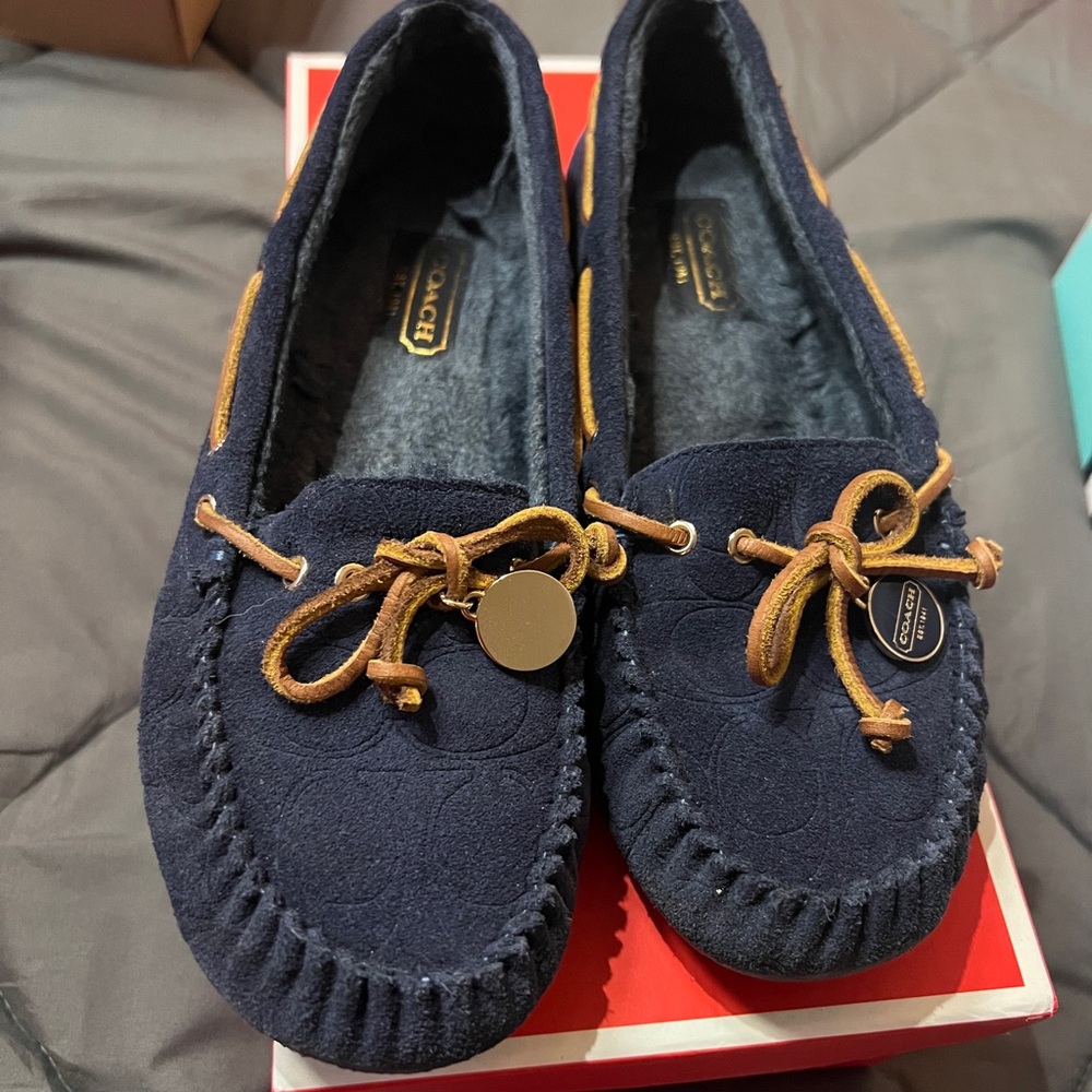 Coach slippers